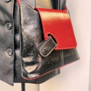 Vintage made in Italy cross body bag L’artigiano